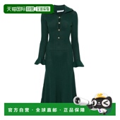 香港直邮Self Portrait 女士 1h可退 锁孔针织中长连衣裙 RS26138