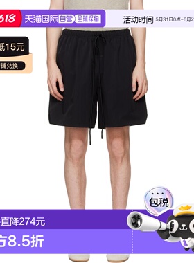 香港直邮essentials fear of god 男士 黑色 Active Trace Classi