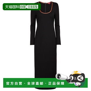 1h可退 香港直邮Staud 女士 Joint 针织中长连衣裙 001405