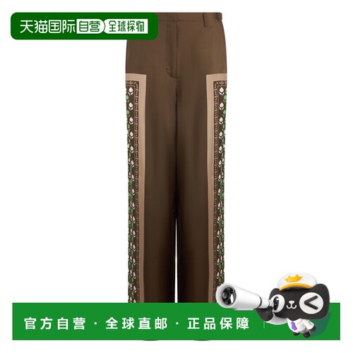 1h可退 欧洲直邮TORY BURCH 女士休闲裤 180751209 SS2026 棕色