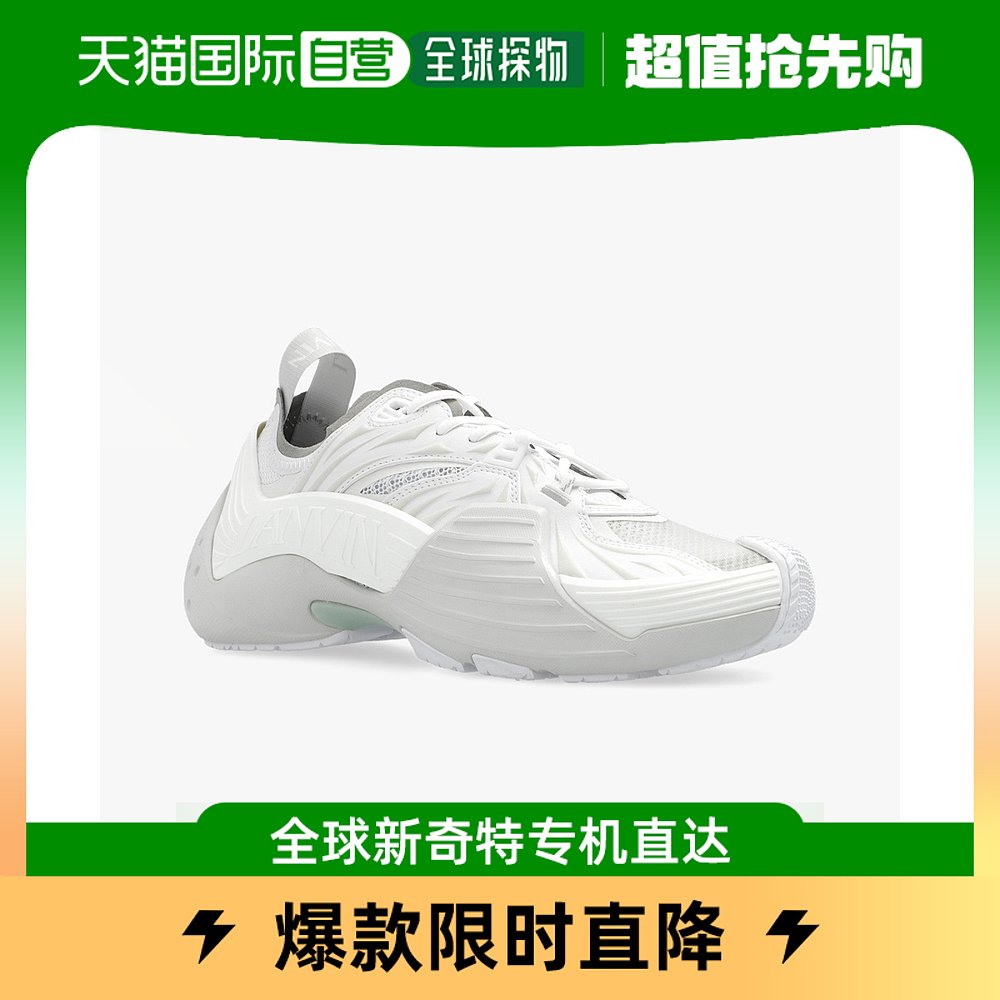 香港直邮LanvinLANVIN白色女士运动鞋 FWSKIK00-MEFRP23-00浪凡
