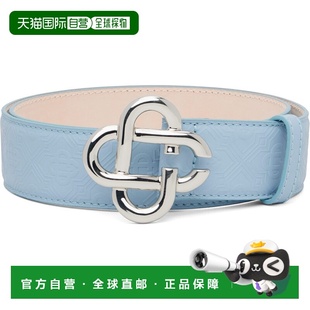 蓝色 Logo 1h可退 腰带 男士 Buckle ASP2 香港直邮Casablanca