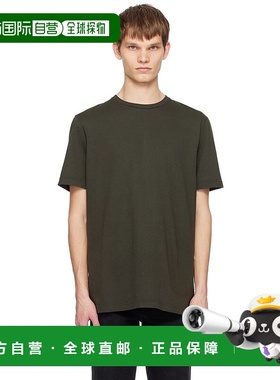 香港直邮The Row 男士 灰色 Luke T 恤 120K291 舒适时尚针织