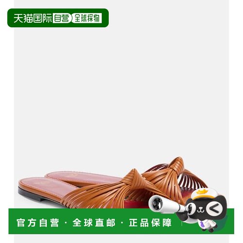 香港直邮valentino 华伦天奴 女士 Annet 皮质凉拖 8W0S0PJ8ZIC