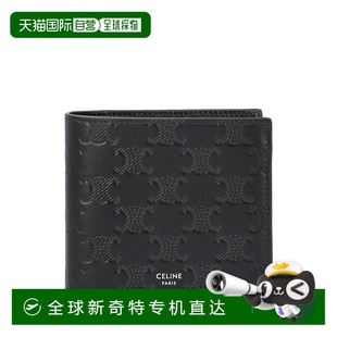 思琳 双折钱包 香港直邮Celine 男士 舒适时 10B653FQB black黑色