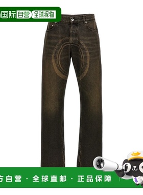 1h可退 欧洲直邮OFF-WHITE 男士牛仔裤 OMYA178F23DEN0051200