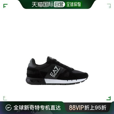 香港直邮EA7 Emporio Armani 圆头系带低帮休闲运动鞋 X8X151XK35