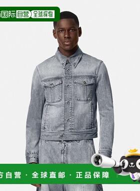 香港直邮Versace 长袖牛仔外套男装范思哲 10158471A11349