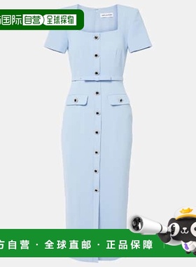 香港直邮Self-Portrait 女士 Cr&ecirc;pe 中长连衣裙新款女装