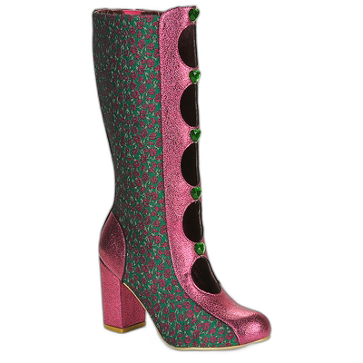 欧洲直邮Irregular Choice 女士 长筒靴 DITSY DARLING