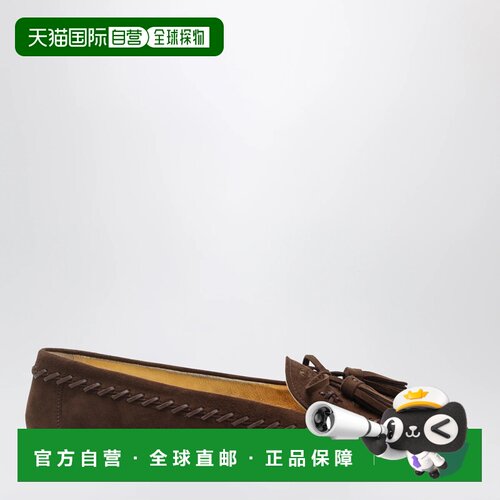 欧洲直邮PRADA 女士休闲鞋 1D381O005008F0324 SS2026 棕色 Suede