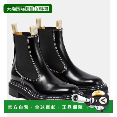 1h可退 香港直邮Proenza Schouler 普罗恩萨 施罗 女士 皮质短靴