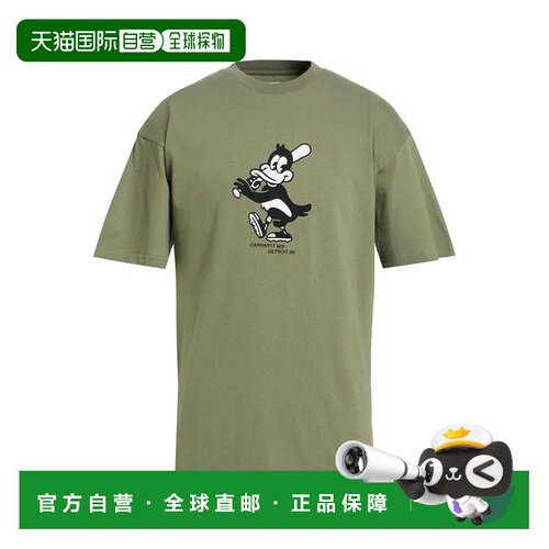 香港直邮Carhartt 卡哈特 男士 T恤 green绿色 舒适时尚