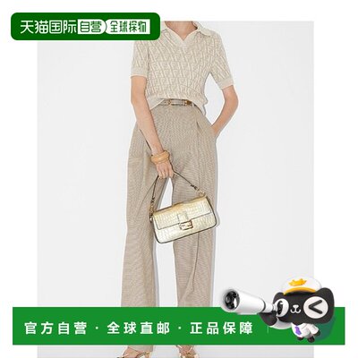 香港直邮Fendi羊毛羊绒针织衫 FZXD06ATPL