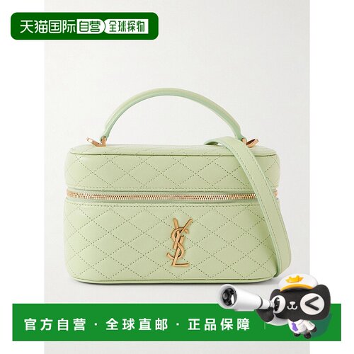 1h可退 香港直邮Saint Laurent 圣罗兰 女士 Gaby Vanity 皮革肩