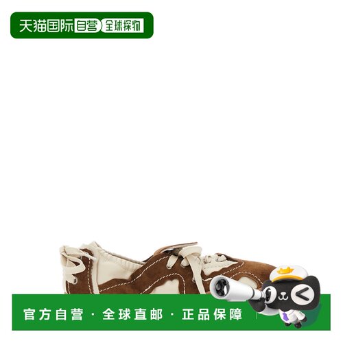 1h可退 香港直邮Acne Studios 艾克妮 女士 米白棕色芭蕾女伶运动