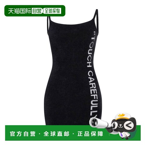 香港直邮off-white 女士 紧身连衣裙 black黑色 舒适时尚