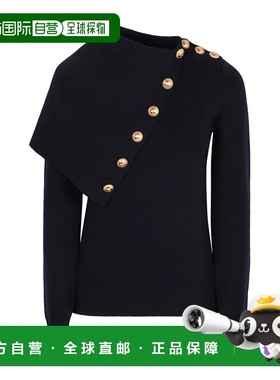 1h可退 香港直邮Rabanne 女士 美利奴羊毛毛衣 AMPU284ML0285P410