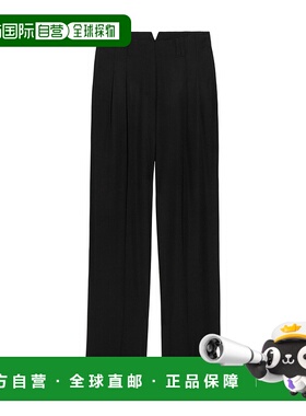 香港直邮Jacquemus 腰带环阔腿裤休闲裤直筒裤 241PA082-1333