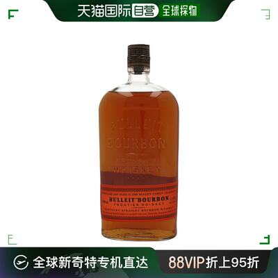 欧洲直邮Bulleit布莱特波威士忌45%1L英国原装进口洋酒干冽独特