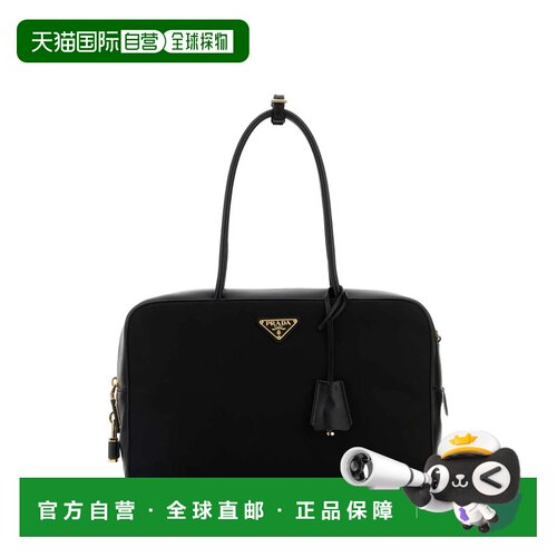 香港直邮PRADA 女士斜挎包 1BB131VODO2C8QF0002 AW2025 黑色