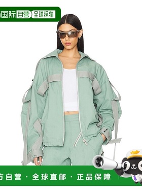 1h可退 香港直邮The Attico 女士 飞行员夹克 250WCB00087CCC110A