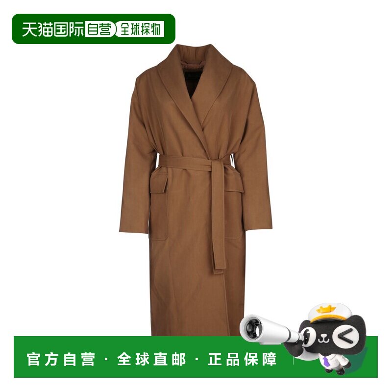 1h可退 美国直邮Loro Piana 诺悠翩雅 女士 长袖大衣 FAO3227