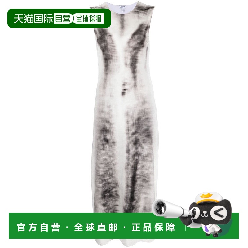欧洲直邮LOEWE 女士半身裙 S540Y09XLA1584罗意威印花长款