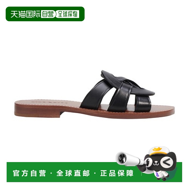 自营欧洲直邮Coach蔻驰 Issa 皮革凉鞋