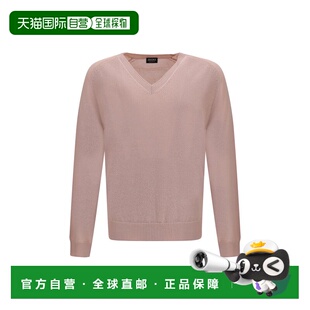 1h可退 香港直邮zegna 杰尼亚 男士 sweate V领羊绒上衣 UGK68A24