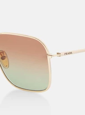 1h可退 香港直邮Prada 普拉达 女士 方框太阳眼镜 colorful花色