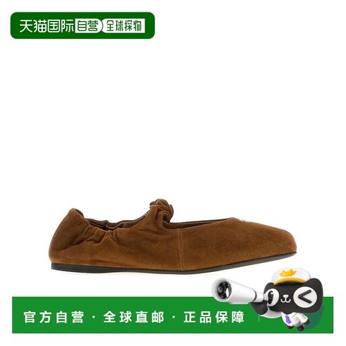 1h可退 香港直邮Miu Miu Ruches芭蕾舞鞋 5F340E008FD005