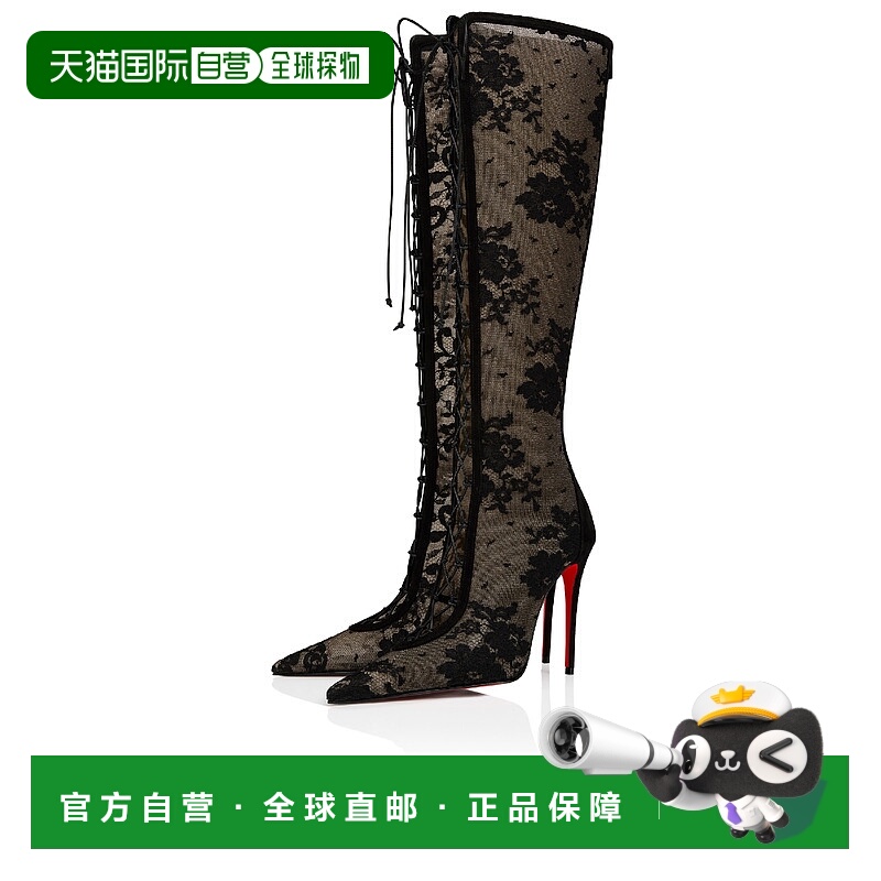 欧洲直邮CL路铂廷 红底鞋 25秋冬 3250822b439 女士 高筒靴