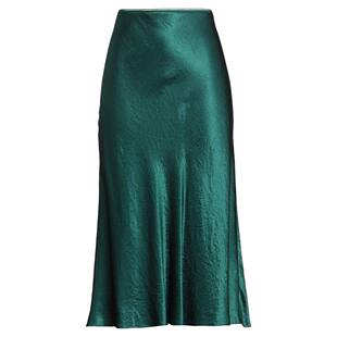 舒适时尚 1h可退 green绿色 中长半身裙 香港直邮VINCE 女士