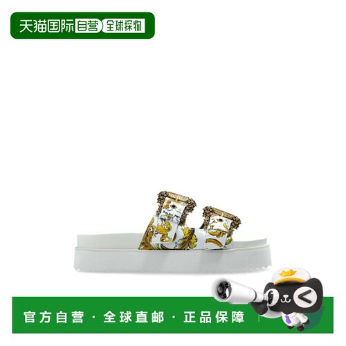 1h可退 香港直邮Versace Jeans Couture 女士拖鞋 78VA3SM1ZS366G