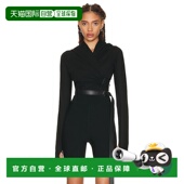 上衣 裹式 AA9H03363J036 black黑色 香港直邮Alaia 舒适时尚 女士