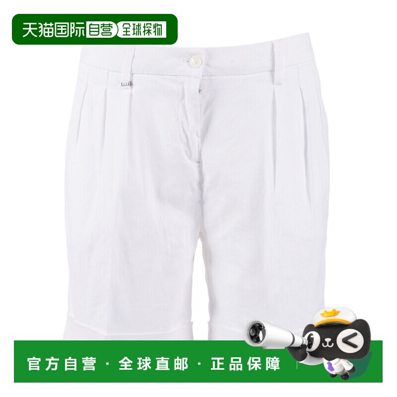FAY 女士短裤 NTW8352547TXMRB001 SS2026 白色 CHINO SHORTS图片