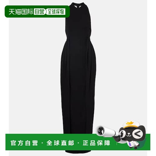 香港直邮Givenchy 纪梵希 女士 crêpe 挂脖针织礼服连衣裙