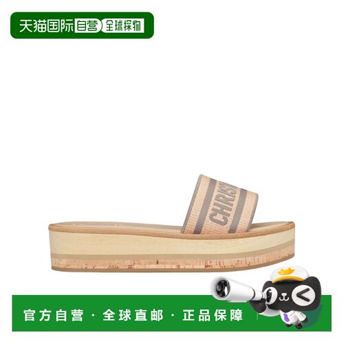 香港直邮Dior 露趾拖鞋 KCO052ECJ迪奥厚底