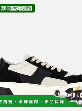 自营欧洲直邮Hogan Chamallow黑色/白色运动鞋