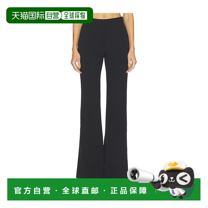 1h可退 香港直邮Simkhai 女士 Kenna 裤子 6254001D black黑色 舒