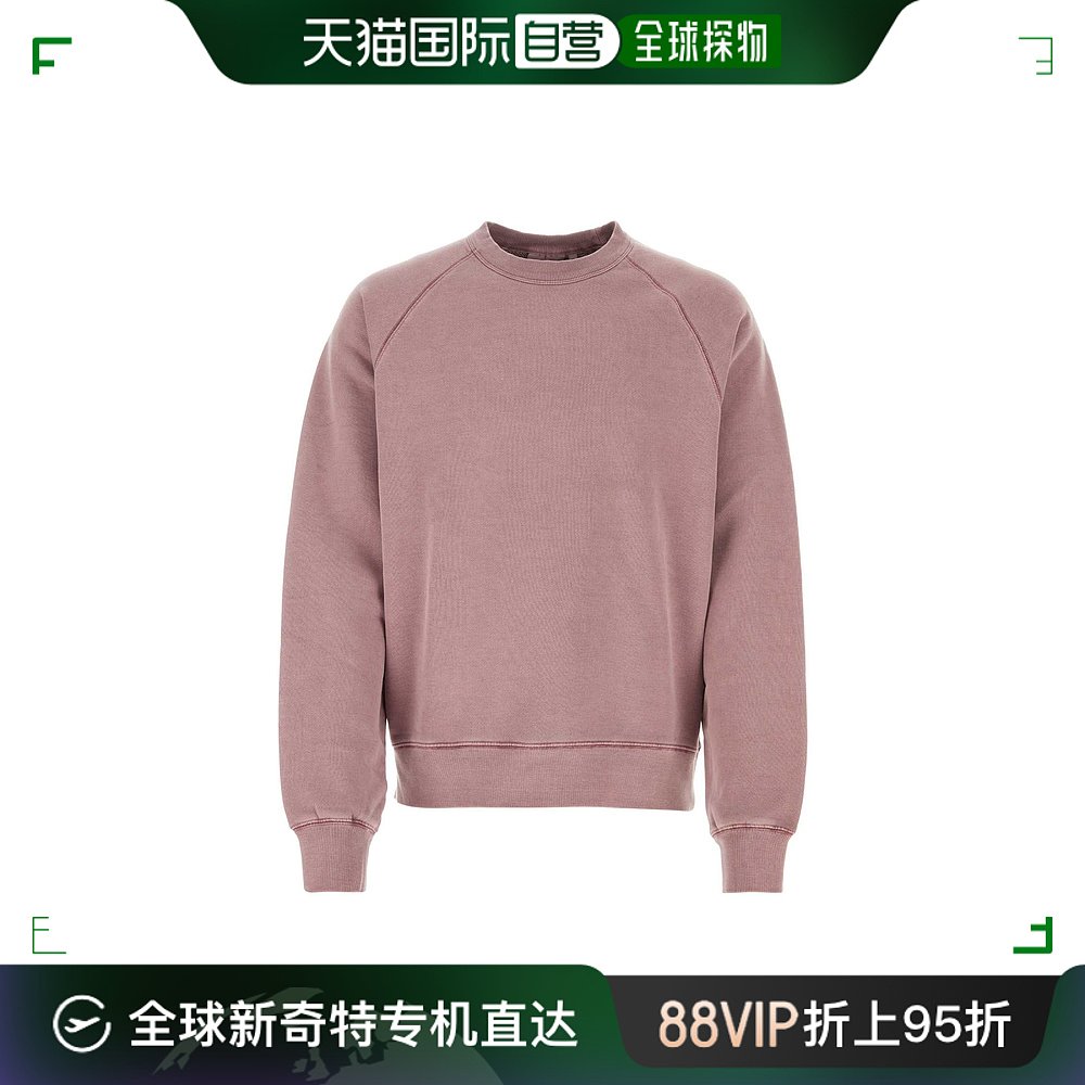 香港直邮CARHARTT WIP 男士Taos 仿古粉色棉质运动衫 男装 卫衣 原图主图