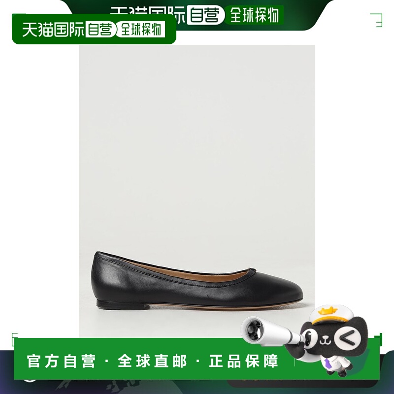 香港直邮Chloe 蔻依 女士 徽标平底鞋 C24S973H7牛皮一脚蹬