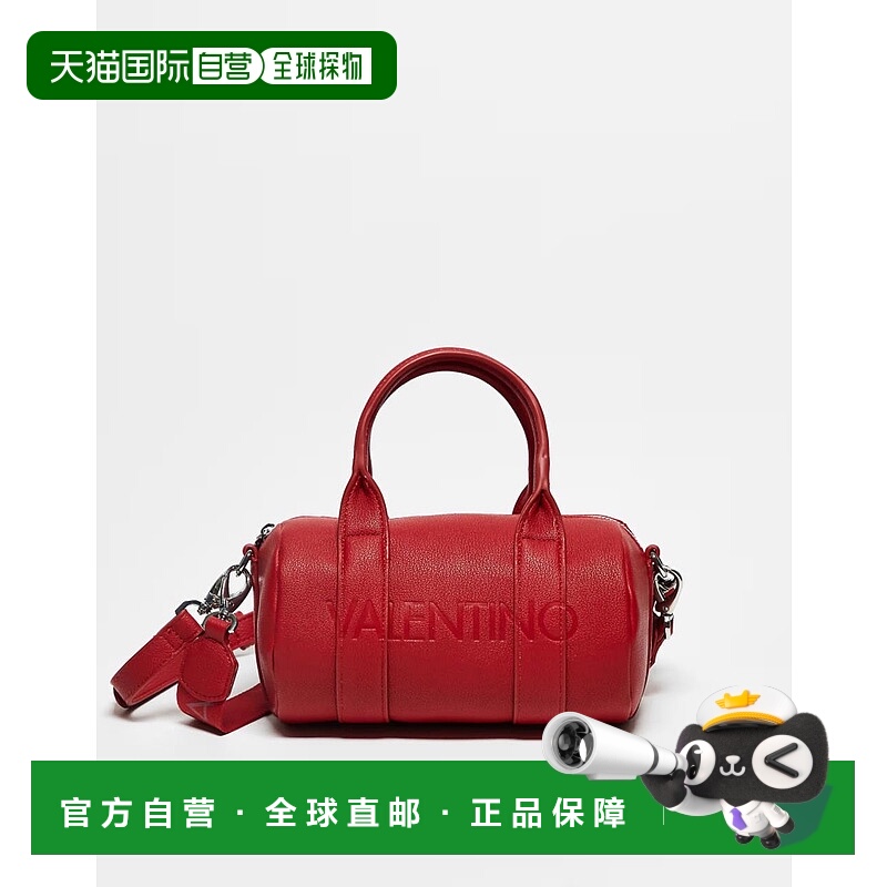 1h可退 香港直邮Valentino Bags 女士 bag webbing strap 桶状红