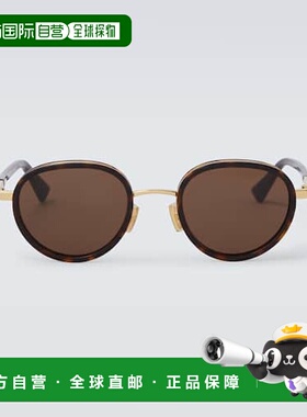 香港直邮Bottega Veneta 葆蝶家 男士 Forte Panthos 圆形太阳眼