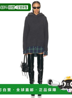 1h可退 香港直邮Acne Studios 艾克妮 女士 Krisp 棉质法兰绒毛衣