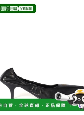 香港直邮Miu Miu 缪缪 女士 decollete 皮质软羊皮飞行员浅口鞋 5