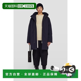 1h可退 香港直邮Jil Sander 吉尔 桑达 男士 拉链长款羽绒服 J40A