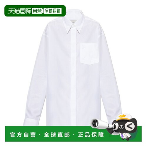香港直邮Ami Paris 女士衬衫 USH867CO0045100 AW2026 白色