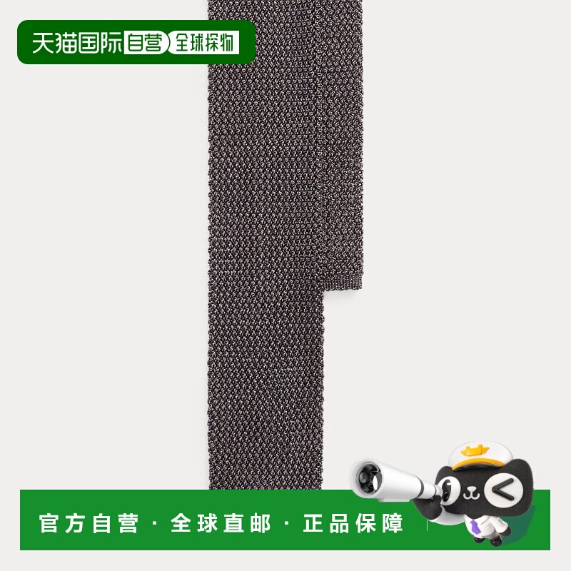 自营欧洲直邮RALPH LAUREN拉夫劳伦Purple Label真丝针织领带